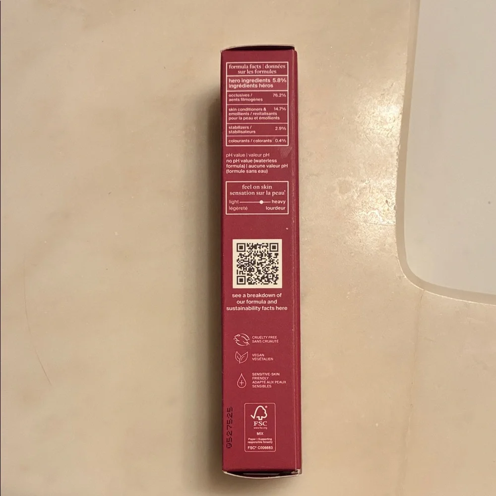 Cocokind Ceramide Lip Blur Balm - Be Bold Burgundy - Picture 2 of 4